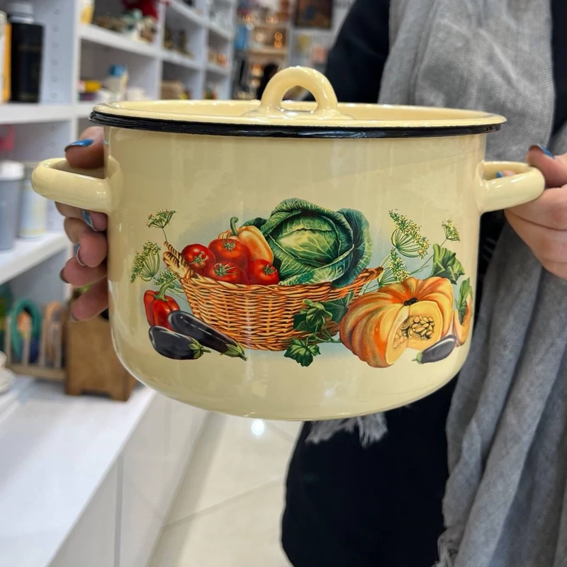 قابلمه لعابی-طرح کدو-سایز 18-ساخت روسیه